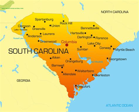 cities in south carolina